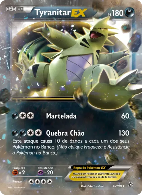 Tyranitar EX 42/98