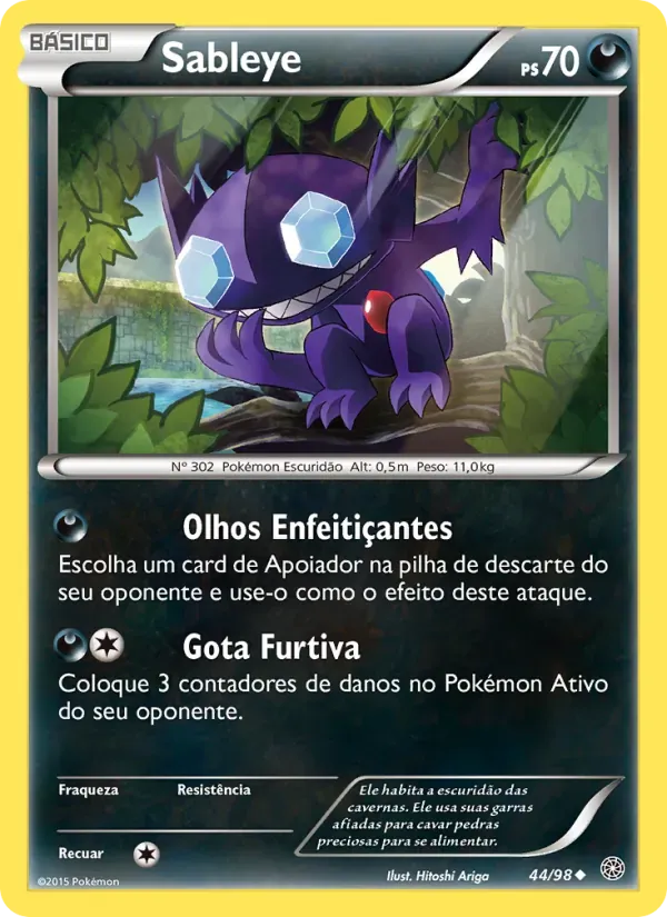 Sableye 44/98 Origens Ancestrais
