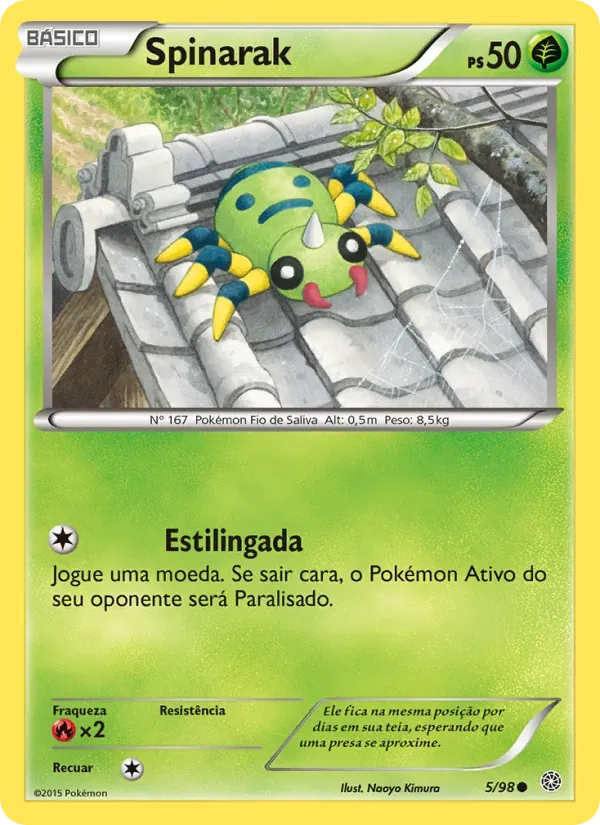 Spinarak 5/98 Origens Ancestrais