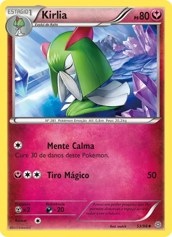 Kirlia 53/98 Origens Ancestrais