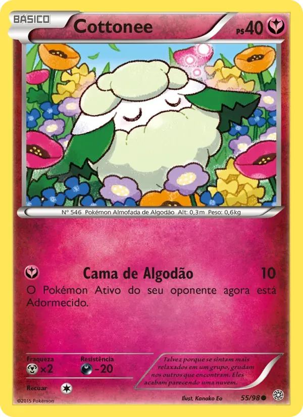 Cottonee 55/98 Origens Ancestrais