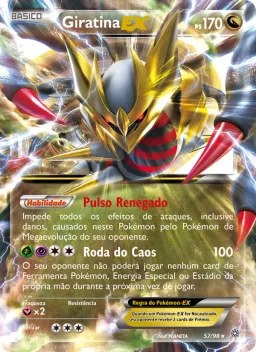 Giratina EX 57 Origens Ancestrais