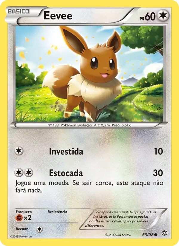 Eevee 63/98 Origens Ancestrais