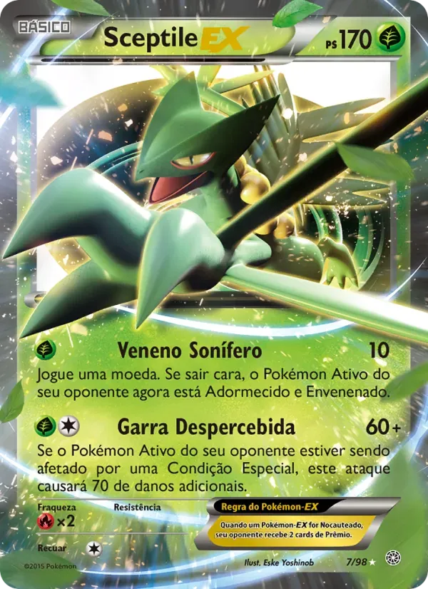 Sceptile EX 7/98 Origens Ancestrais