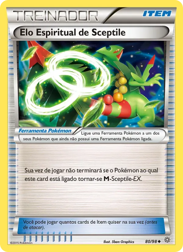 Elo Espiritual de Sceptile 80/98 Origens Ancestrais
