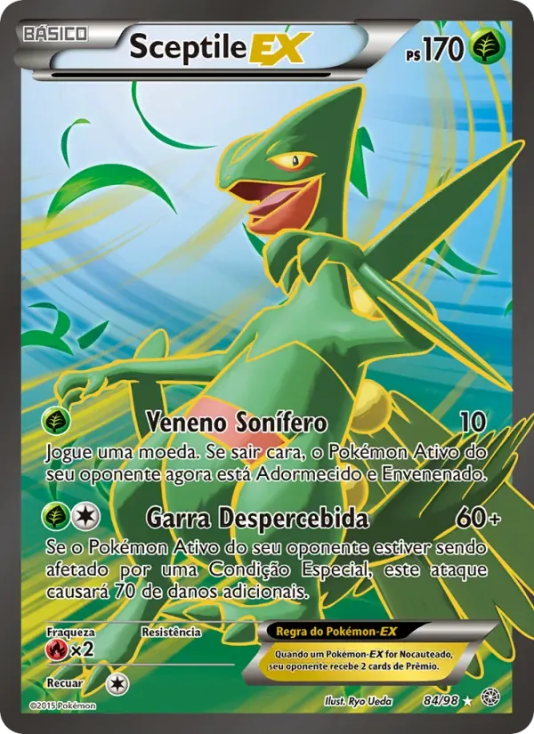 Sceptile EX 84/98 Origens Ancestrais