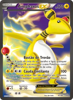 Ampharos EX 87 Origens Ancestrais