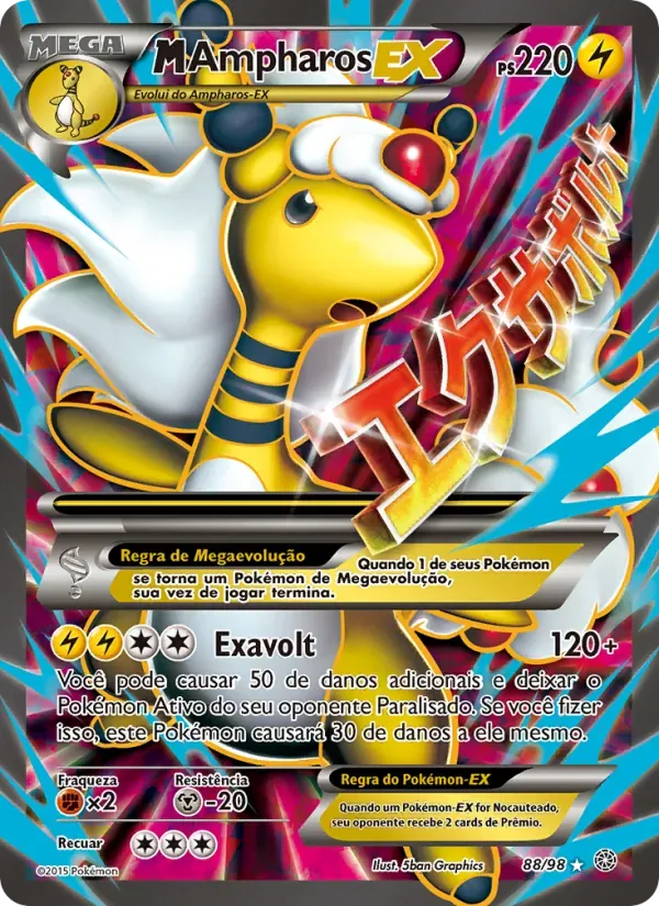 M-Ampharos EX 88/98 Origens Ancestrais