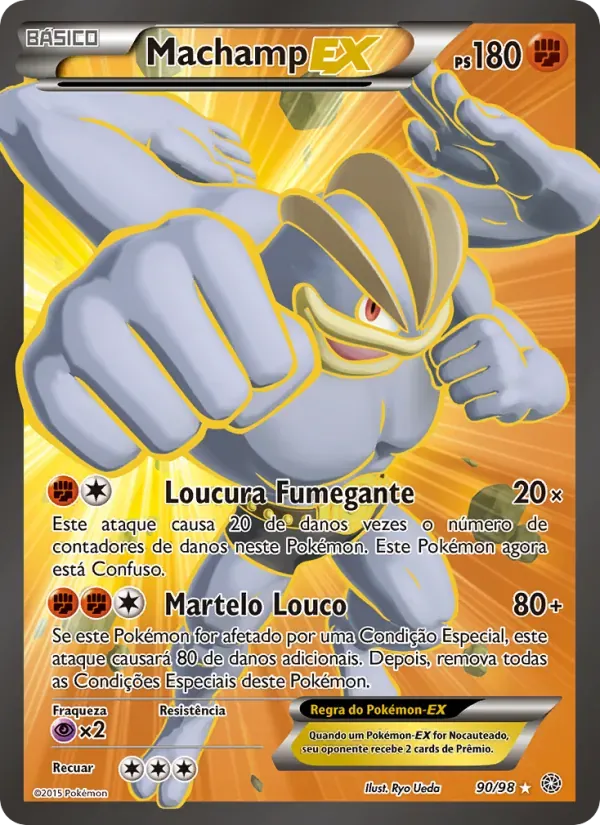 Machamp EX 90/98 Origens Ancestrais