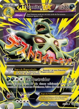 M-Tyranitar EX 92 Origens Ancestrais