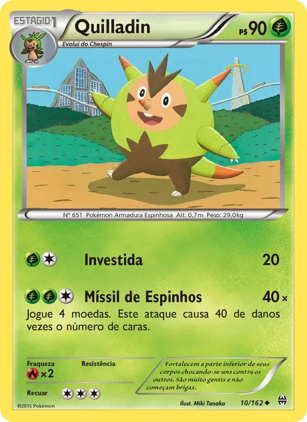 Quilladin 10/162 Turbo Revolução
