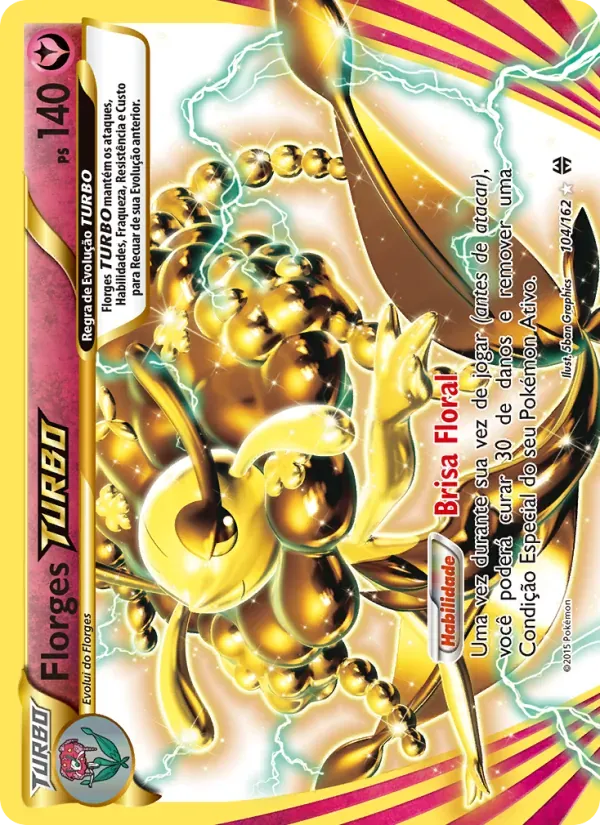 Florges TURBO 104/162 Turbo Revolução