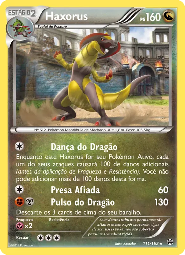 Haxorus 111/162 Turbo Revolução