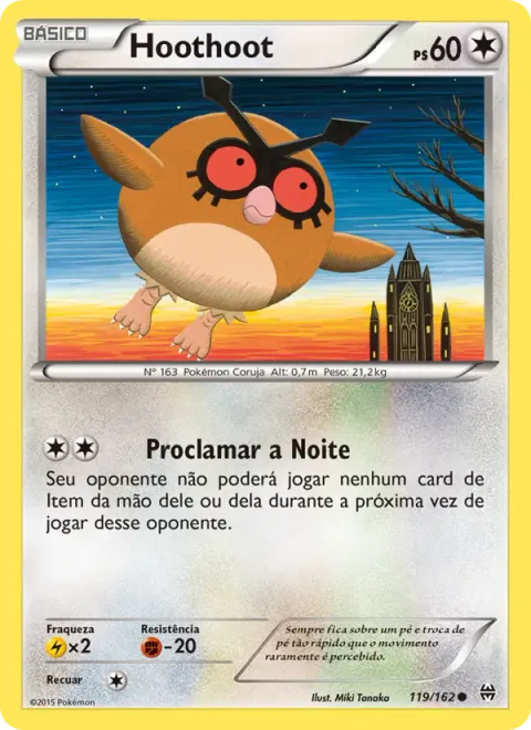 Hoothoot 119/162