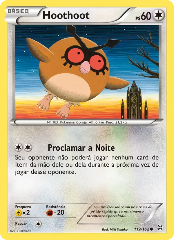 Hoothoot 119/162 Turbo Revolução