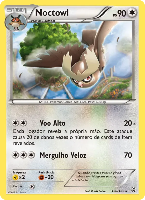 Noctowl 120/162 Turbo Revolução