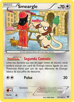 Smeargle 123 Turbo Revolução
