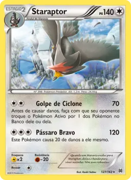 Staraptor 127 Turbo Revolução