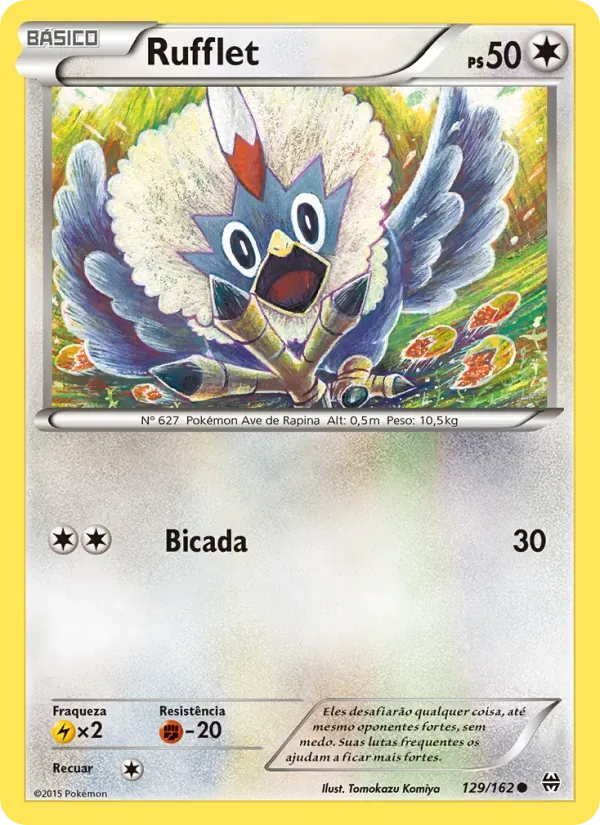 Rufflet 129/162 Turbo Revolução