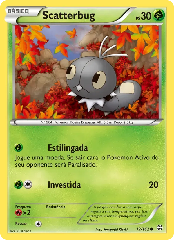 Scatterbug 13/162 Turbo Revolução