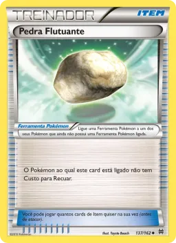 Pedra Flutuante 137 Turbo Revolução