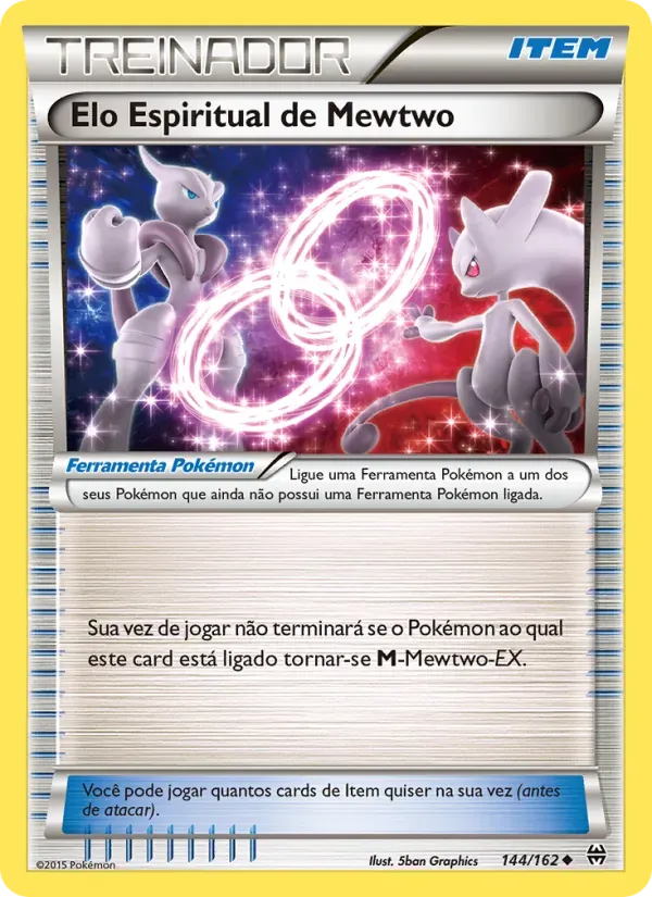 Elo Espiritual de Mewtwo 144/162 Turbo Revolução