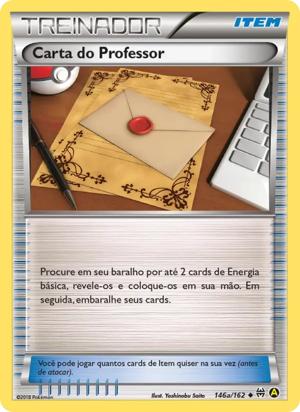 Carta do Professor 146/162 Turbo Revolução