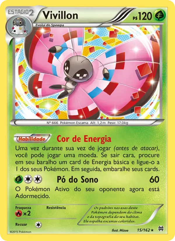 Vivillon 15/162 Turbo Revolução