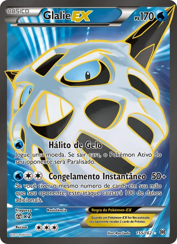 Glalie EX 155/162 Turbo Revolução