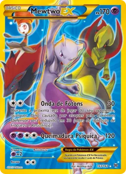 Mewtwo EX 163 Turbo Revolução