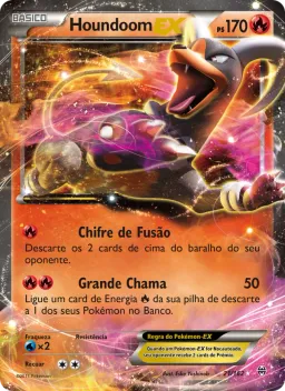 Houndoom EX 21 Turbo Revolução