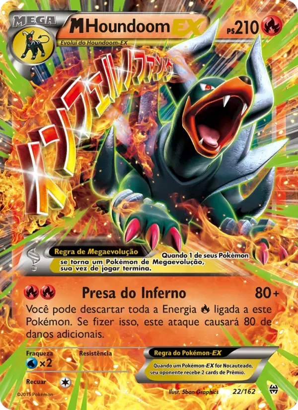 M-Houndoom EX 22/162 Turbo Revolução
