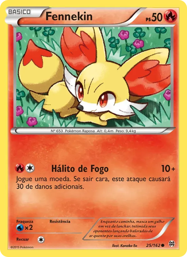 Fennekin 25/162 Turbo Revolução