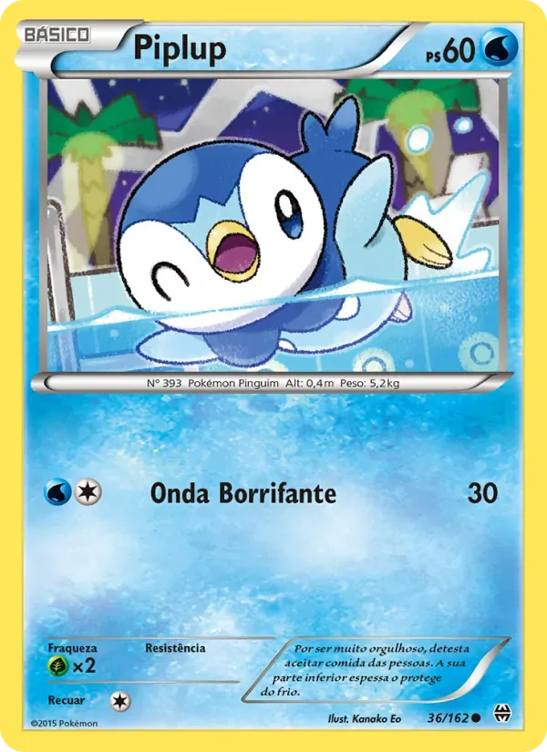Piplup 36/162 Turbo Revolução