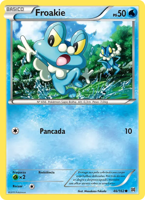Froakie 46/162 Turbo Revolução