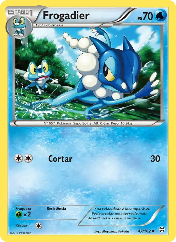 Frogadier 47/162 Turbo Revolução