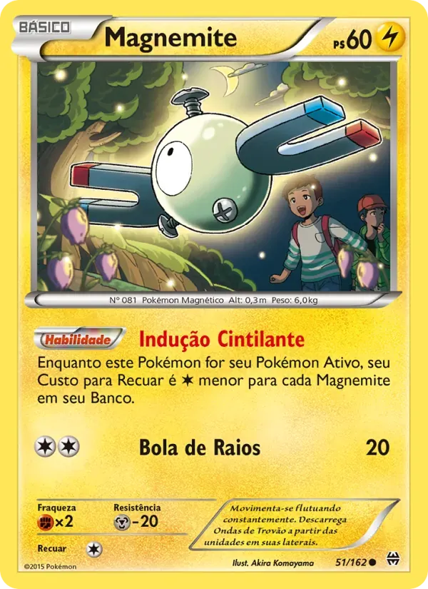 Magnemite 51/162 Turbo Revolução
