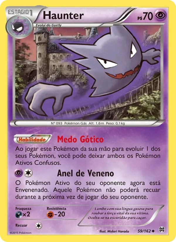 Haunter 59/162 Turbo Revolução