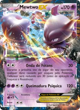 Mewtwo EX 61 Turbo Revolução