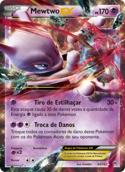 Mewtwo EX 62 Turbo Revolução