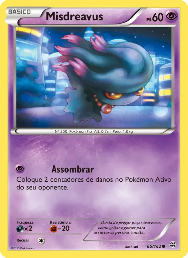 Misdreavus 65/162 Turbo Revolução