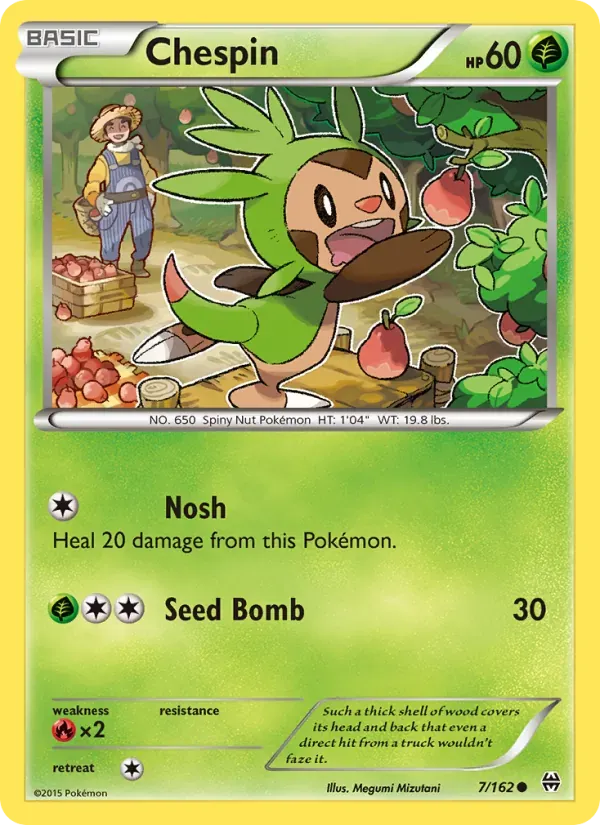 Chespin 7/162 Turbo Revolução