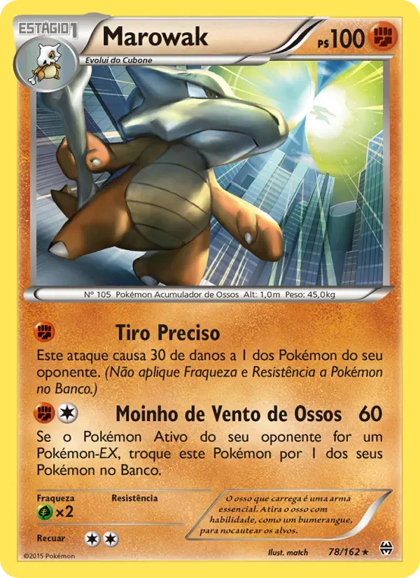 Marowak 78/162 Turbo Revolução