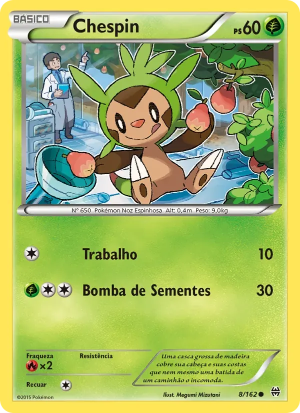 Chespin 8/162 Turbo Revolução