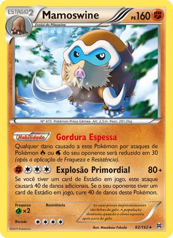 Mamoswine 82/162 Turbo Revolução