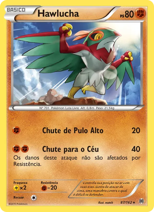 Hawlucha 87/162 Turbo Revolução