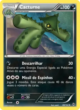 Cacturne 88 Turbo Revolução