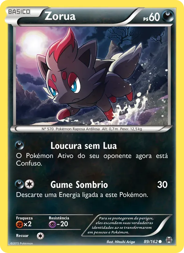 Zorua 89/162 Turbo Revolução
