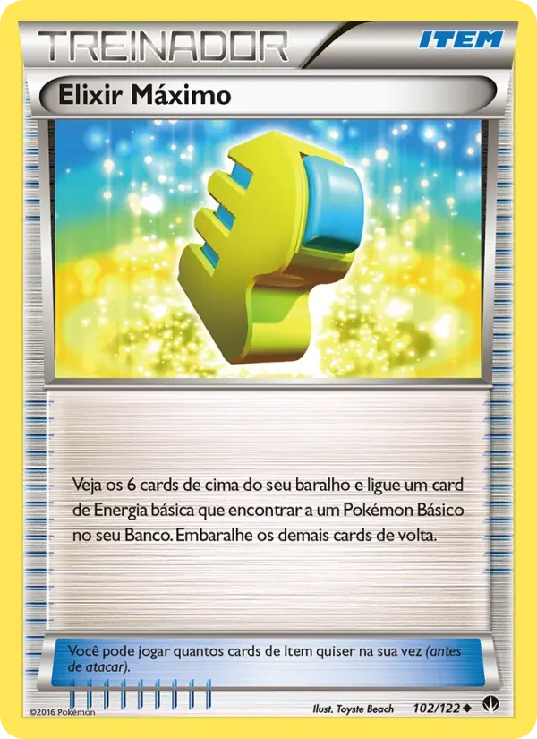 Elixir Máximo 102/122 Turbo Colisão