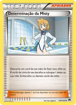 Determinação da Misty 104 Turbo Colisão